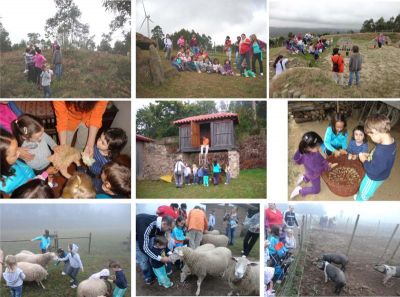 015- en Aldea Nova
O xoves, día 6 de outubro, pola tarde fomos a Aldea Nova despois de visitar unha mámoa perto do Esperón.
