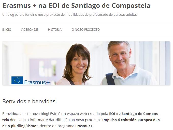 Blog de difusión do programa Erasmus+ no centro