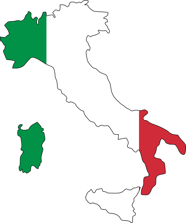 Mapa Italia