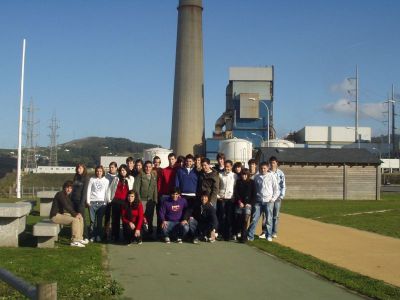 Visita á central de Sabón (Arteixo)
Alumnos de 1º C Bacharelato que visitaron as instalacións da central o día 16-12-2008
