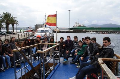 Paseo pola ría en barco
