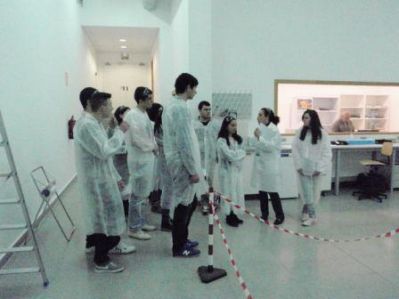 Visita ao laboratorio de Resonancia Magnética Nuclear.
Palabras chave: ciqus USC campus vida centro investigación química