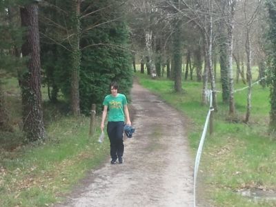 Ares de paseo. Correr é de covardes.
