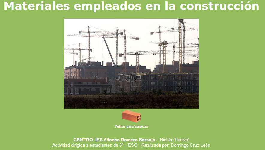 Materiales de construcción por Domingo Cruz León