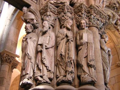 19. Apóstoles no Pórtico da Gloria
Catedral de Santiago de Compostela.
