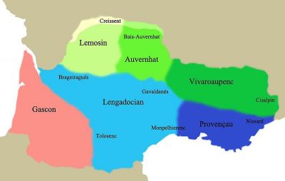01. Dialectos do occitano
