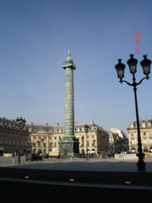 La place Vendôme
