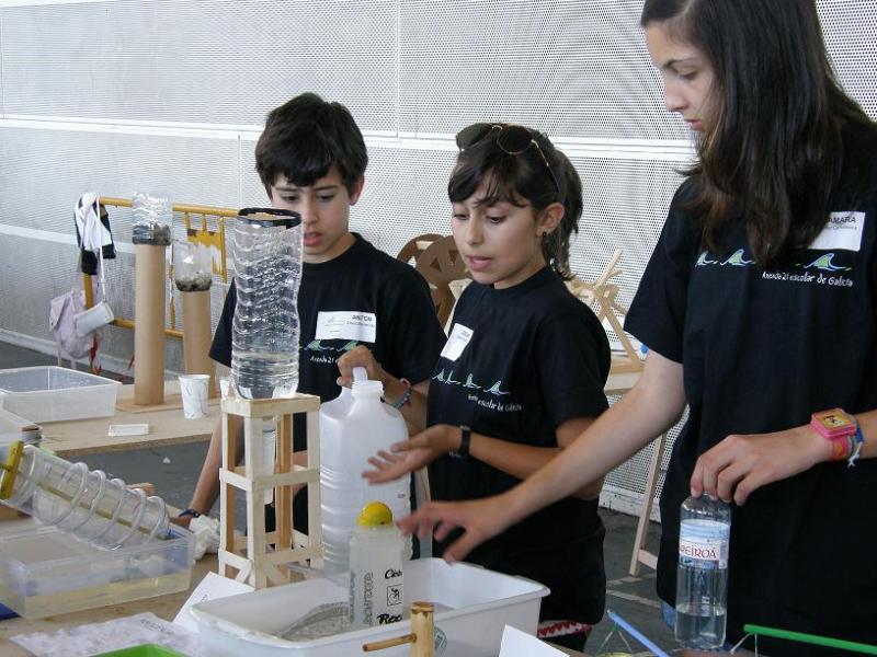 Trebellos da auga en Pontevedra