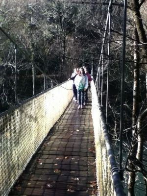 Paso ponte colgante
