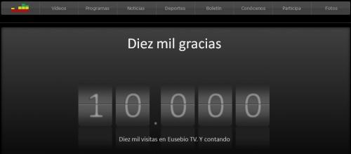 Páxina web de EusebioTV