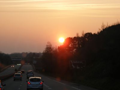 Coucher de soleil en Bretagne
