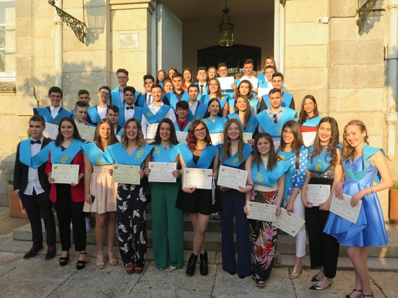 Foto de grupo dos graduados