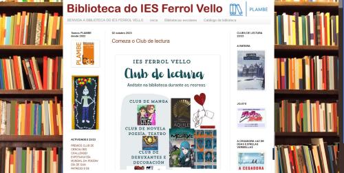 Club de lectura da biblioteca do IES Ferrol Vello