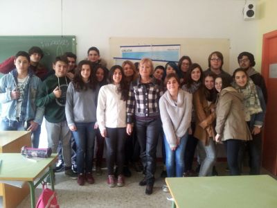 ESO 4º C.Despedida de Alicia Requena
Despedida coa profesora de Lengua y Literatura Española,  Alicia Requena
