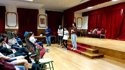 Teatro Foro
Obradoiro de Teatro foro para a prevención da violencia de xénero. 
Alumnado de 3º ESO
05/06/2019
