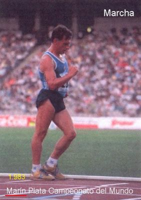 1.983 José Marín.Plata en el Campeonato del Mundo
