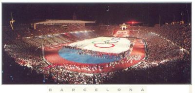 1.992 Olimpiada de Barcelona.1 Estadio Olímpico de Montjuic.
