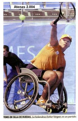 2.004 Esther Vergeer.Tenis.Olimpiada de Atenas
