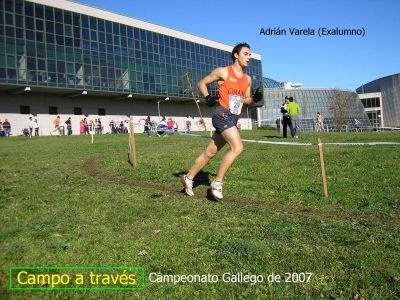 2.007 Atletismo.Campo a través.Adrián Varela.Campeonato Gallego
