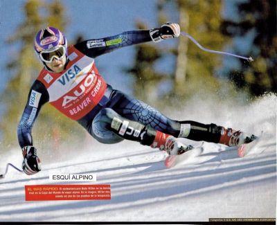 2.005 Bode Miller.Esquí Alpino.Campeón del Mundo
