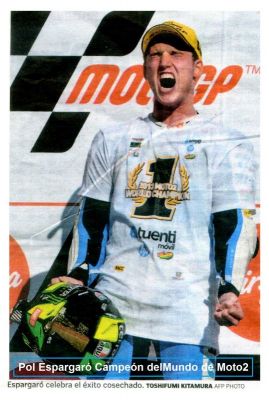 2.013Pol Espargaró Campeón del Mundo de Moto2.La Voz
