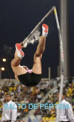 Atletismo.Salto con pértiga.Fanny 4º B.2.012
