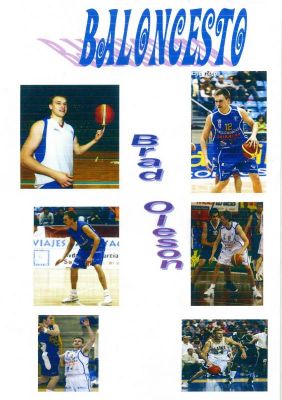 Baloncesto.Alma Paredes 1º B.Brad Oleson.
