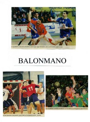 Balonmano.Jonathan López 4º E
