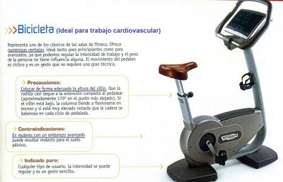 Bicicletas estáticas.Máquina ideal para trabajar resistencia y quemar calorías.Sport Life 2.011
