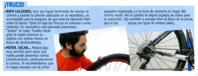Mountain bike.Arreglo de la bicicleta.1 Cámara.Sport Life 2.013

