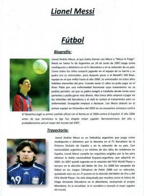 Lionel Messi.Fútbol.Wilber 3º E.2.009
