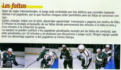 Hockey sobre hielo.Reglamento-técnica.Ernesto González.2.004
