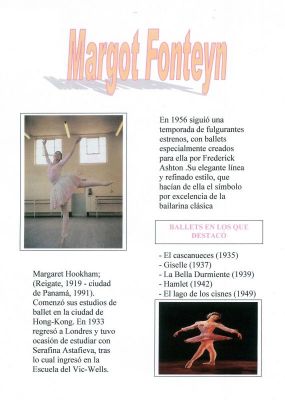 Margot Fonteyn.Ballet.Magdalena Bto.1º A.2.010
