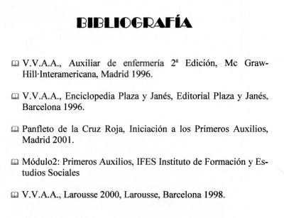 Apuntes primeros auxilios.9f Bibliografía.2.010
