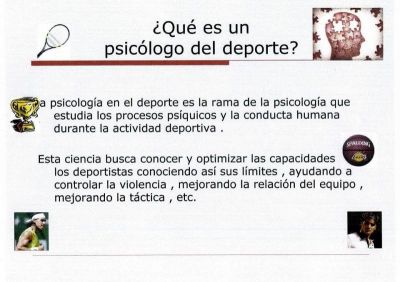 Psicología aplicada al deporte.Sara Ballester 4º C.2.011
