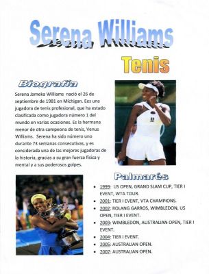 Serena Willians.Tenis.Angela Bto.1º A.2.010
