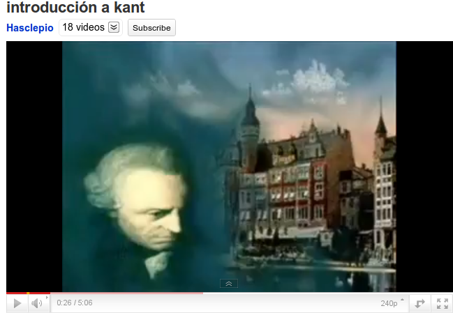 Introdución a Kant