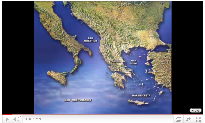 mapa grecia antiga