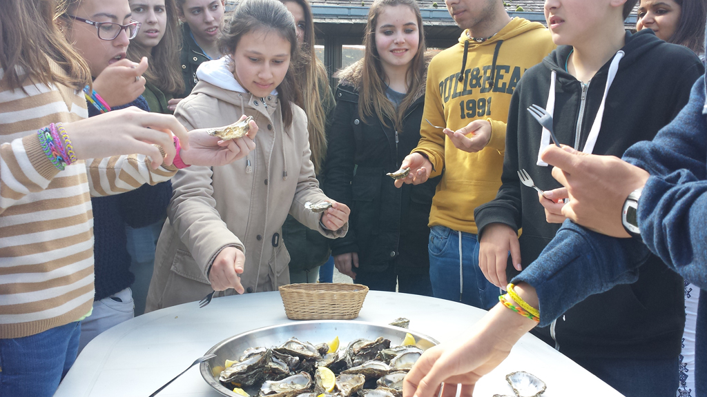Venres 5: Degustando ostras en Cancale
