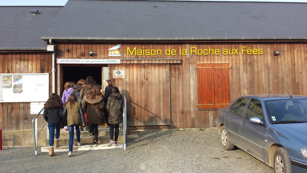 Visita da Roche aux Fées (18/3/2015)
