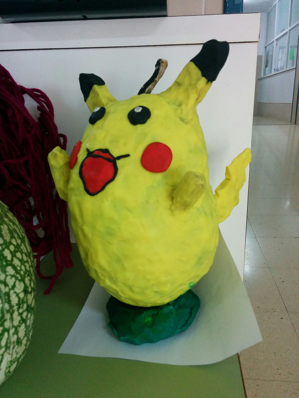 Cabaza.Pikachu presentada por David González Torrado de 1ºESO-C
