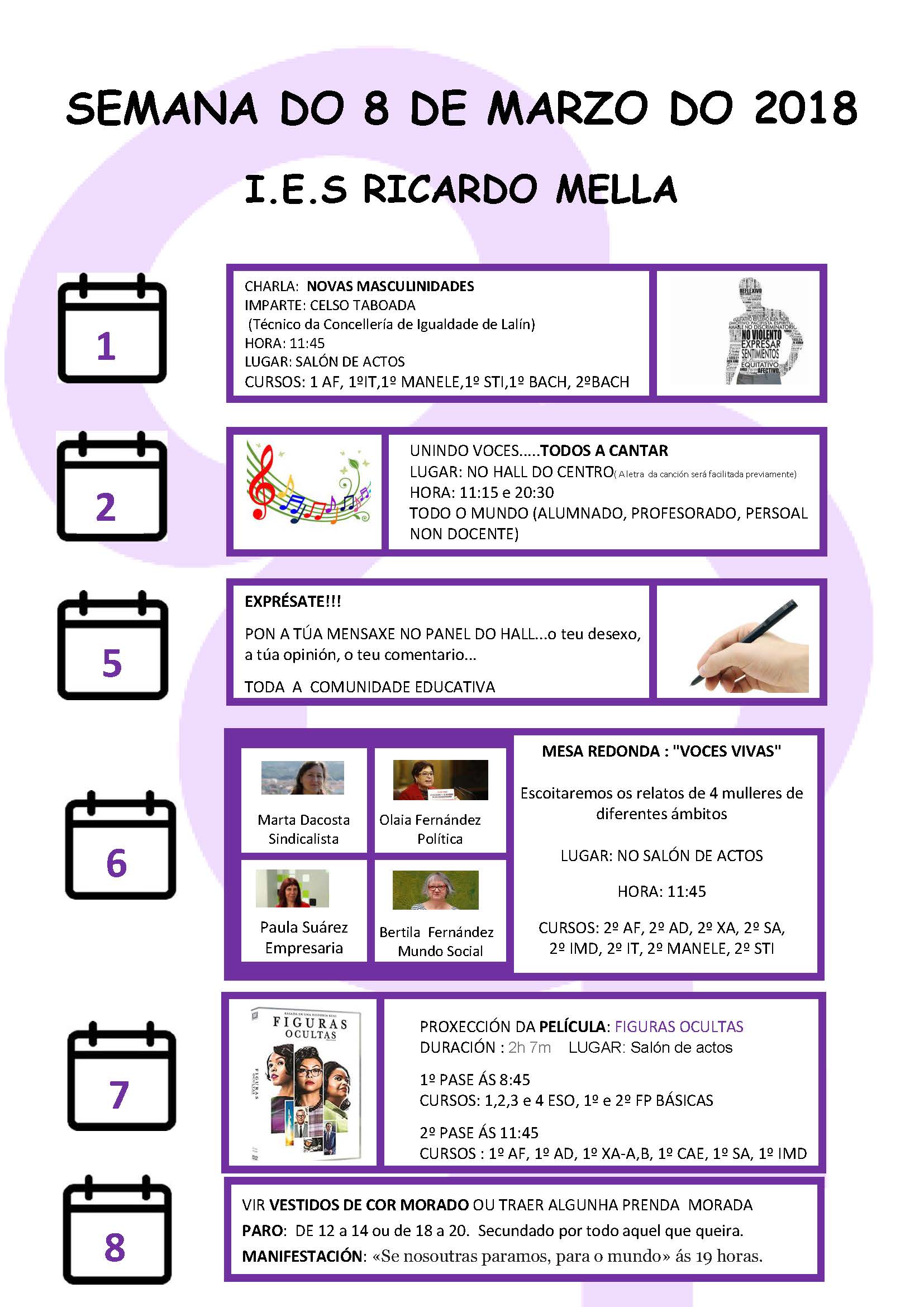 Actividades 8M