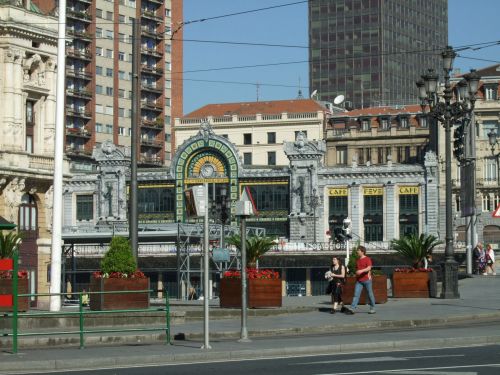 Estación de FFCC de Abanto
