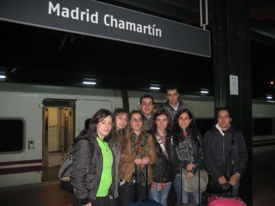 Chegada a Madrid
