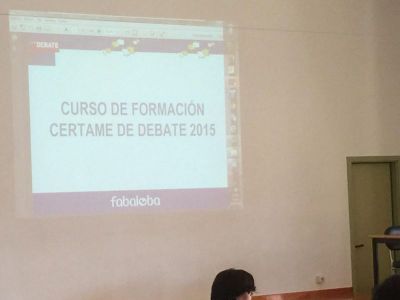 Club debate 2015
Xornada formativa: Regulamento e proceso do debate, e logo ensaio
Palabras chave: actividade educativa