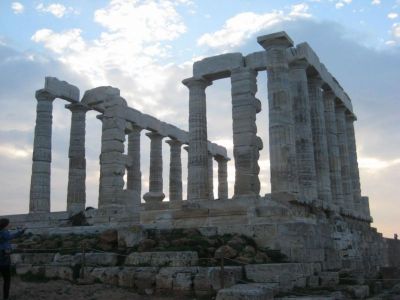 Viaxe cultural Grecia
 Fotos en cabo Sounion
Palabras chave: actividade cultural