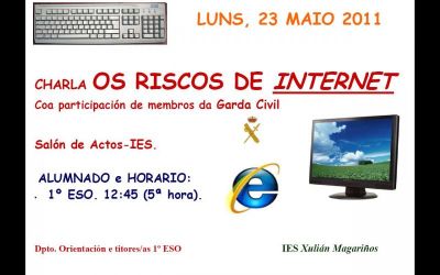 Riscos de internet
Riscos de internet
Palabras chave: actividade cultural