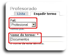 Pai: Profesional, Nome do termo: Documentos