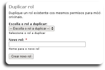 Duplicar rol