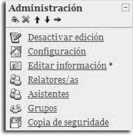 Bloque administración